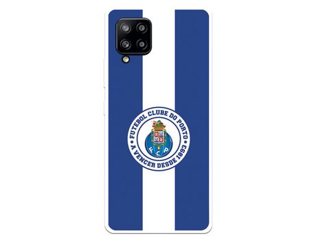 Funda para Samsung Galaxy A42 5G del Futebol Club Oporto Escudo Rayas Azul y blanco - Licencia Oficial Futebol Club Oporto