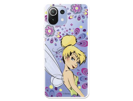 Funda para Xiaomi Mi 11 Lite Oficial de Disney Campanilla Flores