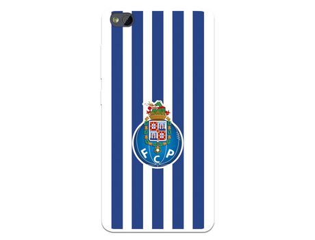 Funda para Xiaomi Redmi 4A del Futebol Club Oporto Escudo Rayas - Licencia Oficial Futebol Club Oporto