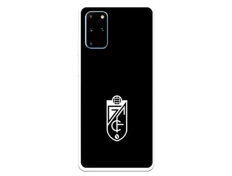 Funda para Samsung Galaxy S20 Plus del Granada CF Escudo Fondo Negro Escudo Fondo Negro - Licencia Oficial Granada CF