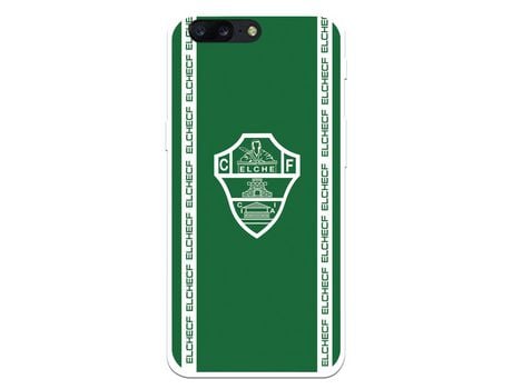Funda para OnePlus 5 del Elche CF Escudo Fondo Verde Escudo Fondo Verde - Licencia Oficial Elche CF