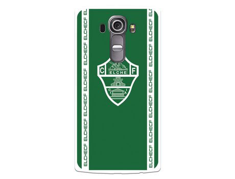 Funda para LG G4 del Elche CF Escudo Fondo Verde Escudo Fondo Verde - Licencia Oficial Elche CF