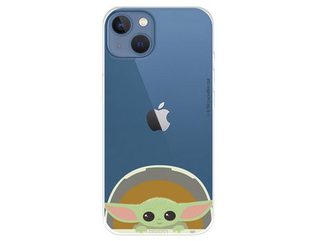 Funda para iPhone 14 Plus Oficial de Star Wars Baby Yoda Sonrisas - The Mandalorian