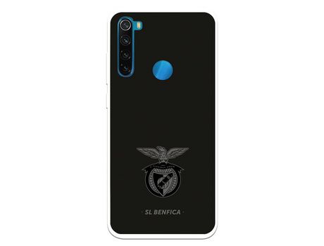 Funda para Xiaomi Redmi Note 8 del Escudo Fondo Negro - Licencia Oficial Benfica