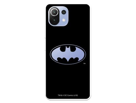 Funda para Xiaomi Mi 11 Lite Oficial de DC Comics Batman Logo Transparente - DC Comics