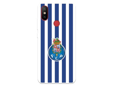 Funda para Xiaomi Mi A2 del Futebol Club Oporto Escudo Rayas - Licencia Oficial Futebol Club Oporto