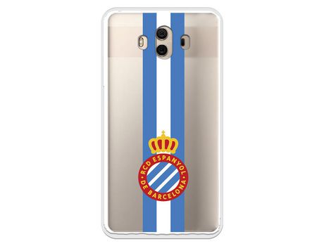Funda para Huawei Mate 10 del RCD Espanyol Escudo Albiceleste Escudo Albiceleste - Licencia Oficial RCD Espanyol