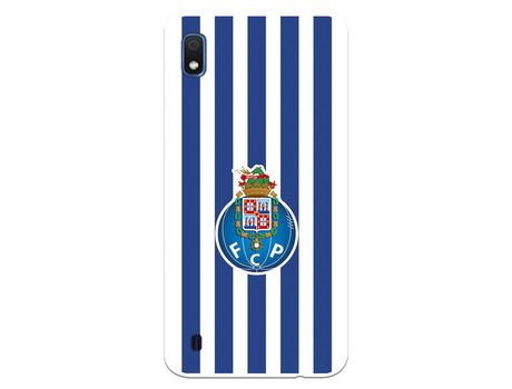 Funda para Samsung Galaxy A10 del Futebol Club Oporto Escudo Rayas - Licencia Oficial Futebol Club Oporto