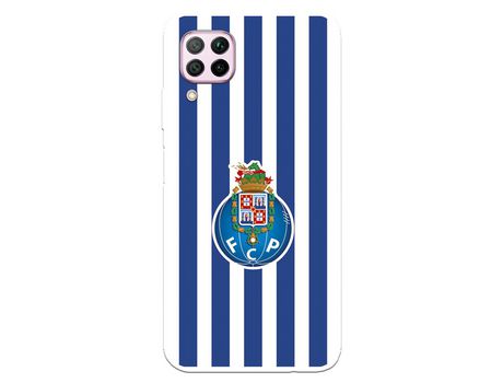 Funda para Huawei P40 Lite del Futebol Club Oporto Escudo Rayas - Licencia Oficial Futebol Club Oporto