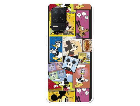 Funda para Realme 8 5G Oficial de Disney Mickey Comic - Clássicos Disney