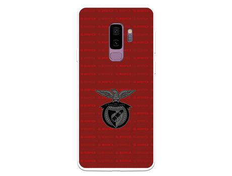 Funda para Samsung Galaxy S9 Plus del Escudo Fondo Granate - Licencia Oficial Benfica