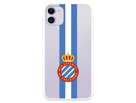 Funda para iPhone 11 del RCD Espanyol Escudo Albiceleste Escudo Albiceleste - Licencia Oficial RCD Espanyol