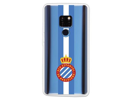 Funda para Huawei Mate 20 del RCD Espanyol Escudo Albiceleste Escudo Albiceleste - Licencia Oficial RCD Espanyol