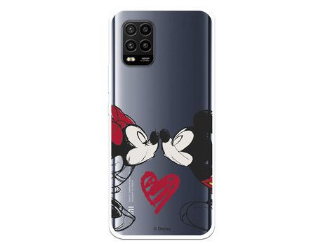 Funda para Xiaomi Mi 10 Lite Oficial de Disney Mickey y Minnie Beso - Clássicos Disney