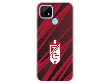 Funda para Realme C21 del Granada CF Escudo -Rojas y Negras Escudo -Rojas y Negras - Licencia Oficial Granada CF