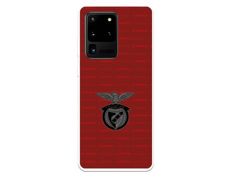 Funda para Samsung Galaxy S20 Ultra del Escudo Fondo Granate - Licencia Oficial Benfica