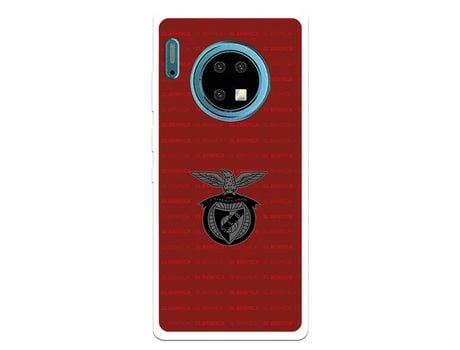 Funda para Huawei Mate 30 Pro del Escudo Fondo Granate - Licencia Oficial Benfica