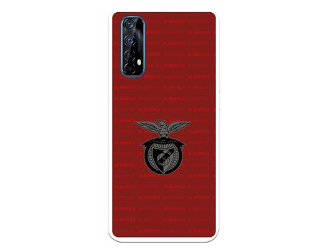 Funda para Realme 7 del Escudo Fondo Granate - Licencia Oficial Benfica