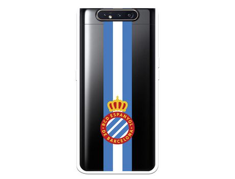 Funda para Samsung Galaxy A80 del RCD Espanyol Escudo Albiceleste Escudo Albiceleste - Licencia Oficial RCD Espanyol