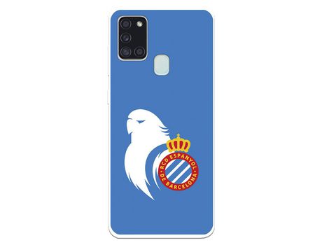 Funda para Samsung Galaxy A21s del RCD Espanyol Escudo Perico Escudo Perico - Licencia Oficial RCD Espanyol