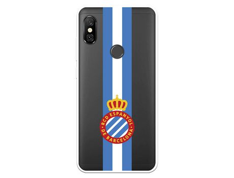 Funda para Xiaomi Mi 6 Pro del RCD Espanyol Escudo Albiceleste Escudo Albiceleste - Licencia Oficial RCD Espanyol
