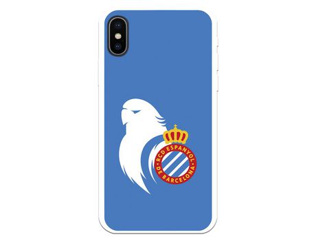 Funda para iPhone X del RCD Espanyol Escudo Perico Escudo Perico - Licencia Oficial RCD Espanyol