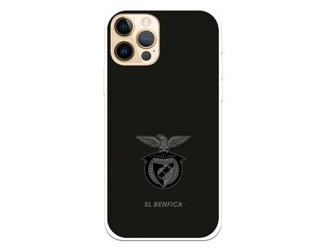 Funda para iPhone 12 del Escudo Fondo Negro - Licencia Oficial Benfica