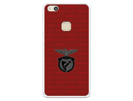 Funda para Huawei P10 Lite del Escudo Fondo Granate - Licencia Oficial Benfica