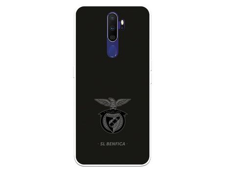 Funda para Oppo A9 2020 del Escudo Fondo Negro - Licencia Oficial Benfica