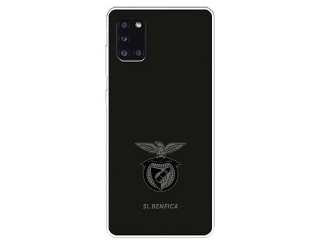Funda para Samsung Galaxy A31 del Escudo Fondo Negro - Licencia Oficial Benfica