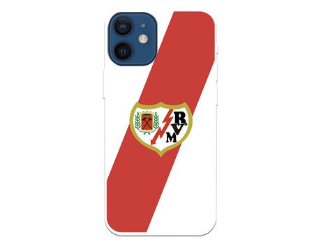 Funda para iPhone 12 Mini del Rayo Vallecano Escudo - Licencia Oficial Rayo Vallecano