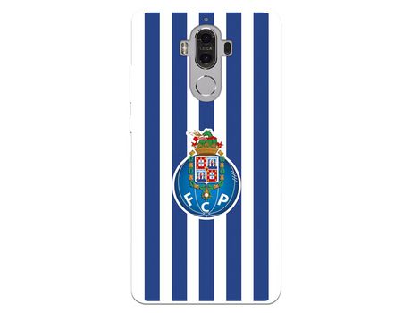 Funda para Huawei Mate 9 del Futebol Club Oporto Escudo Rayas - Licencia Oficial Futebol Club Oporto