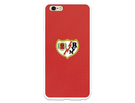 Funda para iPhone 6 Plus del Rayo Vallecano Escudo Fondo Rojo - Licencia Oficial Rayo Vallecano
