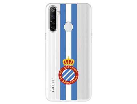 Funda para Realme 6i del RCD Espanyol Escudo Albiceleste Escudo Albiceleste - Licencia Oficial RCD Espanyol