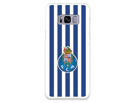 Funda para Samsung Galaxy S8 del Futebol Club Oporto Escudo Rayas - Licencia Oficial Futebol Club Oporto