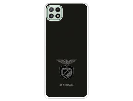 Funda para Samsung Galaxy A22 5G del Escudo Fondo Negro - Licencia Oficial Benfica