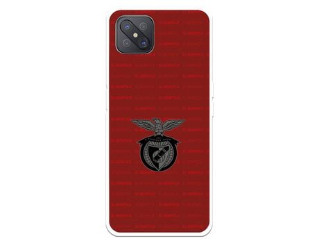 Funda para Oppo Reno4 Z 5G del Escudo Fondo Granate - Licencia Oficial Benfica