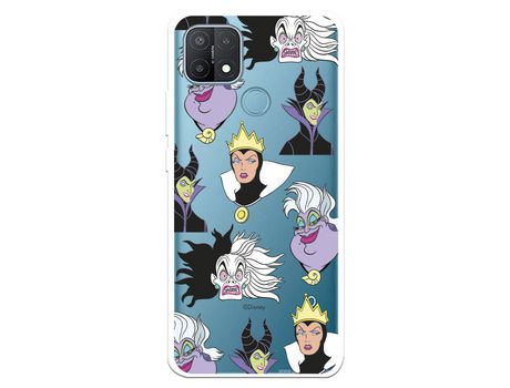 Funda para Oppo A15 Oficial de Disney Patrón Villanas