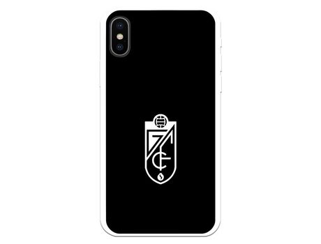 Funda para iPhone X del Granada CF Escudo Fondo Negro Escudo Fondo Negro - Licencia Oficial Granada CF