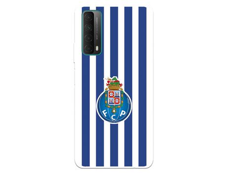 Funda para Huawei P Smart 2021 del Futebol Club Oporto Escudo Rayas - Licencia Oficial Futebol Club Oporto