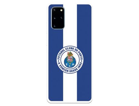 Funda para Samsung Galaxy S20 Plus del Futebol Club Oporto Escudo Rayas Azul y blanco - Licencia Oficial Futebol Club Oporto