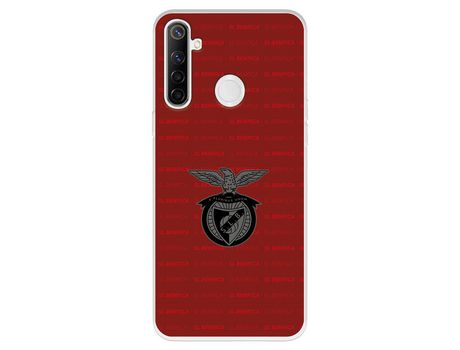 Funda para Realme 6i del Escudo Fondo Granate - Licencia Oficial Benfica
