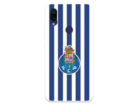 Funda para Xiaomi Redmi 7A del Futebol Club Oporto Escudo Rayas - Licencia Oficial Futebol Club Oporto