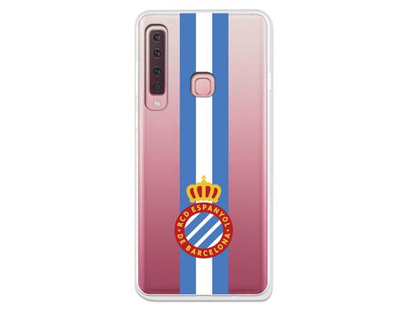 Funda para Samsung Galaxy A9 2018 del RCD Espanyol Escudo Albiceleste Escudo Albiceleste - Licencia Oficial RCD Espanyol