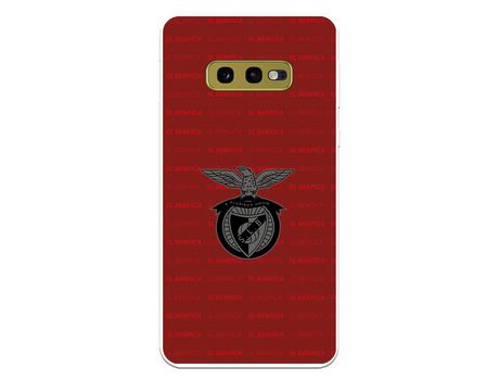 Funda para Samsung Galaxy S10e del Escudo Fondo Granate - Licencia Oficial Benfica