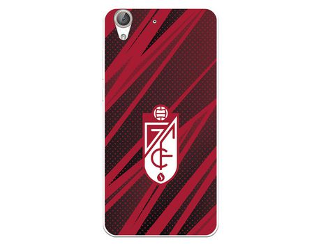 Funda para Huawei Honor 5A Oficial del Granada CF Escudo -Rojas y Negras - Licencia Oficial del Granada CF