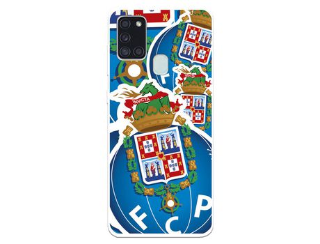Funda para Samsung Galaxy A21s del Futebol Club Oporto Escudo Dibujo - Licencia Oficial Futebol Club Oporto