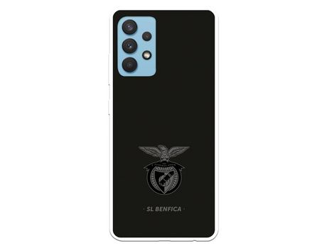 Funda para Samsung Galaxy A32 4G del Escudo Fondo Negro - Licencia Oficial Benfica