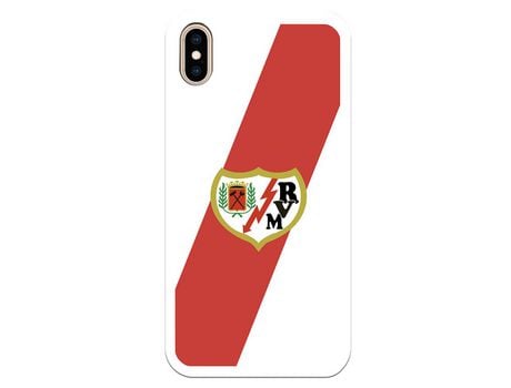 Funda para iPhone XS Max del Rayo Vallecano Escudo - Licencia Oficial Rayo Vallecano