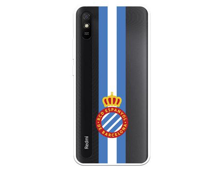 Funda para Xiaomi Redmi 9A del RCD Espanyol Escudo Albiceleste Escudo Albiceleste - Licencia Oficial RCD Espanyol